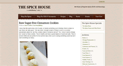 Desktop Screenshot of blog.thespicehouse.com